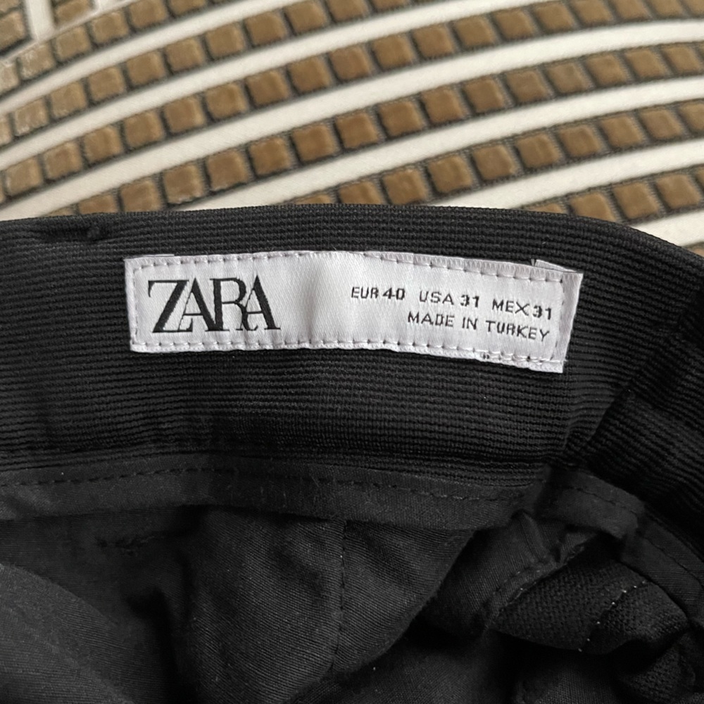 Zara stripe cropped pants - Picture 5 of 7